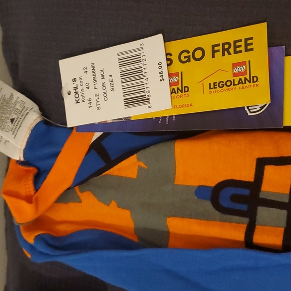 Pj's Legoland set ,size 4T - Picture 2 of 4